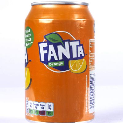 Fanta Soft Drink - Orange Flavoured, 325ml