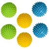 Dryer Balls Laundry Anti Static - 6 Pack Reusable Plastic Clothes Drying and Fluffing Fabric Softener Balls 3 inches Assorted Colors view 1