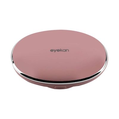 MUDOR Exquisite Contact Lens Case - Mini Travel Kit Box Holder Container Includes Remover Tool with Tweezers and No Leak Contact Case Organizer for Soft & Hard Lens (Pink)