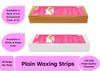 Gypsy Non-woven Body Waxing Strips - 300 Pcs - Pack of 5 - Beige - Hair Removal Wax Strips for Full Body, Face, Legs, Underarms, Facial Eyebrow - Disposable & Anti-Bacterial. view 2