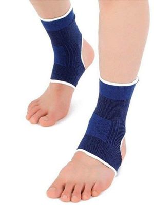 Twiclo Unisex Combo of Ankle, Palm, Knee, Elbow Support Braces (Blue)