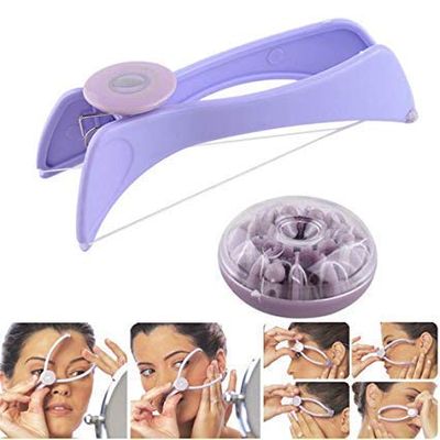 SEAHAVEN Slique Eyebrow Face and Body Hair Threading Removal Epilator System Kit