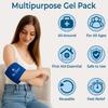 Dr. Odin Reusable Oval Cold Pack for Pain Relief with Washable Cotton Cover and Adjustable, Icepack view 2
