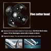 Replacement Shaver Head Blade,5 Heads Beard Replacement Blade,Universal Easy Install Electric Razor Shaver Head for Head and Face view 4