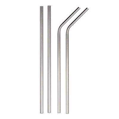 ECO365 Stainless Steel Straw (2 Bent and 2 Straight)