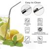 ECO365 Stainless Steel Straw (2 Bent and 2 Straight) view 4