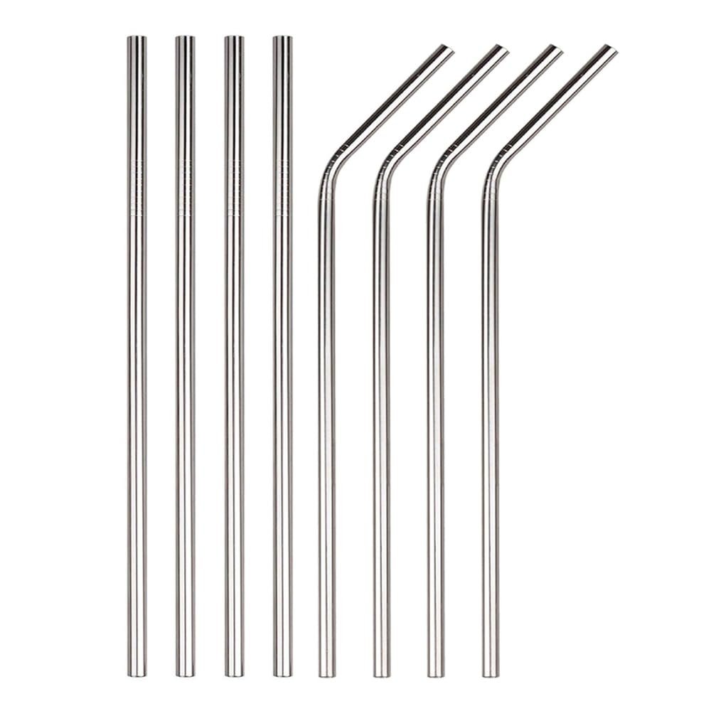 ECO365 Stainless Steel Straw (4 Bent + 4 Straight)