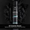 Bombay Shaving Company Activated Charcoal Shaving Foam with Moroccan Argan Oil, 2X Creamier for Superior Glide and Protection, 2 x 266 ml (33% Extra, Value Pack of 2) view 4