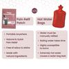 BluHeat Large Neck & Shoulder Pain Relief Patches (Pack of 4), Safe and Natural Heat Therapy, Long Lasting view 4