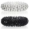 30 Pieces Spiky Sensory Finger Rings, Spiky Finger Ring/Acupressure Ring Set for Teens, Adults, Silent Stress Reducer and Massager (Black, Green, Silver), 30 Count (Pack of 1), Stainless Steel view 3
