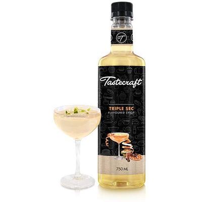 Tastecraft Premium Triple Sec Flavoured Mocktail Syrup-750ml