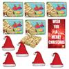 BOGATCHI Christmas Sweets Hamper, Soan Cakes | Free Merry Christmas Card, Free Bible Keychain |Set of 5 view 1