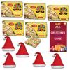 BOGATCHI Christmas Sweets Hamper, Soan Cakes | Free Merry Christmas Card, Free Santa Cap |Set of 5 view 1