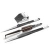 ATAR SET of TWEEZERS With Scoop, Slide Lock, Grip Cross Lock 90 Degree, | JEWELRY SOLDERING TWEEZER | SPECIAL SHAPES, SLIDE LOCK & OTHER TWEEZERS. view 2