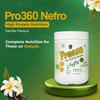 Pro360 Nefro HP Powder  Vanilla Flavour, 400g  High Protein Dialysis Care Nutritional Supplement for Renal Support  Vanilla Protein Powder with L-Taurine, L-Carnitine & Essential Nutrients view 2