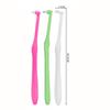 9 Pieces Interspace Toothbrush,Angzhili End Tuft Orthodontic Toothbrush Tapered Orthodontic Brush for Hard to Reach Areas,Gap Toothbrush for Orthodontic Braces Bridges and Implants view 3