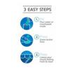 Portable Care Cordless Liquid Flosser - Travelling Jet Air Technology Dental Oral Irrigator for Teeth and Brace Cleaning view 4