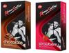 A 'KAMASUTRA' Lubricated Condoms Chocolate and strawberry Flavour Condom Made of Natural Rubber Latex For Men(2 Pack Of 20 Condom) view 1