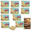 BOGATCHI New Year Sweets Hamper, Cultural Rajasthani Soan Papdi 400g, 10 pkts + Free New Year Card view 1