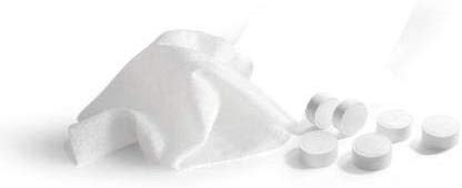 ANAB GI Pack of 20 Piece Tablet Napkin Compressed Tissue, Coin Tissue Paper Candy Packing??(Pack of 20)