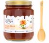 Farm Naturelle Jungle Flower Wild Forest Honey 1.15 Kg|100% Pure Honey | Raw & Unfiltered|Unprocessed|Lab Tested Honey In Glass Jar with Engraved Virgin Wooden Spoon view 1