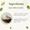 B&B Organics Kodo Millet Noodles(180g)- Pack of 2 / Traditional Millet Noodles/Varagu Noodles view 4
