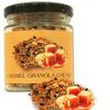 BOGATCHI Caramel Granola Chunks - Gluten Free | Vegan |Snacks with Oats, Cornflakes, Honey, Cranberry, Almonds, 100g view 1