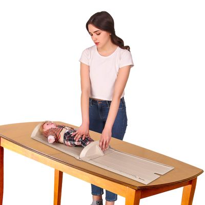 Prestige Infantometer Scale for Baby Height Measuring Scale (Infant) Popular Design Baby Height Measuring Scale/Infantometer Soft for Infant Baby(White)