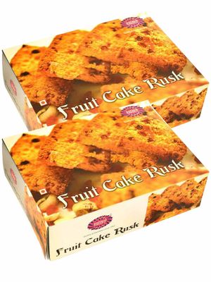 Karachi Bakery Fruit Cake Rusk 400g. Combo Pack.