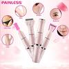 Painless Facial Hair Remover Wet And Dry High-Speed Electric Trimmer(white) view 4
