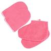 Beaupretty Paraffin Wax Bath Terry Cloth Gloves and Booties,Wax Bath Hand Treatment Mitts Foot Spa Cover for Women Ladies view 1