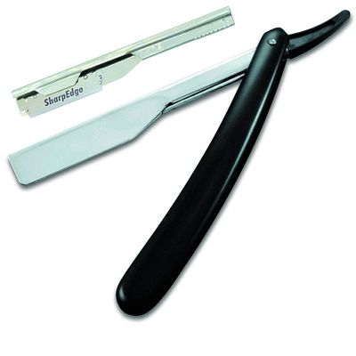 Out Of Box Barber Razor Shaving Knife Folding Straight Razor