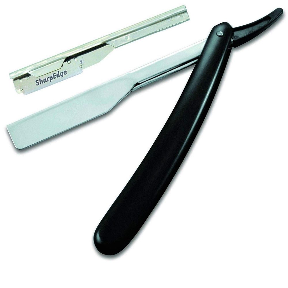 Out Of Box Barber Razor Shaving Knife Folding Straight Razor