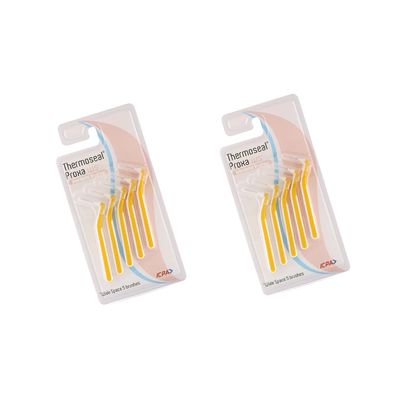 ICPA Thermoseal Proxa Wide Space Manual Brush for adults(pack of 2)Multicolor