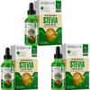 Bliss of Earth Stevia Liquid Drops Sugar free Zero Calorie Diabetic and Keto Friendly Sugar Substitute Glycerin Free 99.8% REB Glass Bottle Pack of 3x30ml view 1