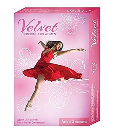 Moods Velvet Female Condom - 1 Pack