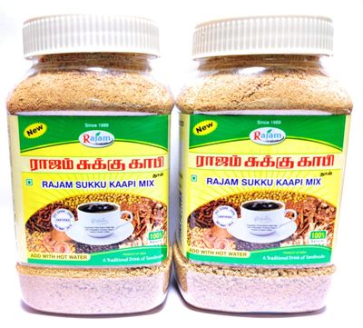Rajam Sukku Coffee Powder Jar Pack Of 2 (Rajam Sukku Malli Powder),400 Gm