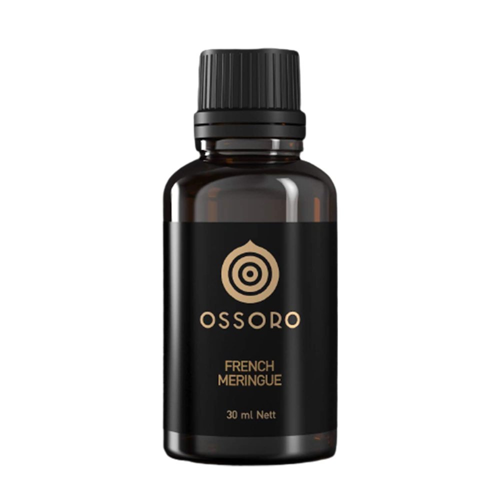 Ossoro French Meringue, 30 ml/ Glass Bottle