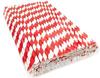 Esstraw - Printed Paper Drinking Straw - Red Stripe view 1