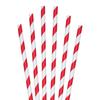 Esstraw - Printed Paper Drinking Straw - Red Stripe view 3