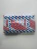 Esstraw - Printed Paper Drinking Straw - Turquoise Stripe view 3