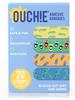 Aya Papaya Ouchie Non-Toxic Printed Bandages Double Combo (40 Pack) - Pink & Blue view 4