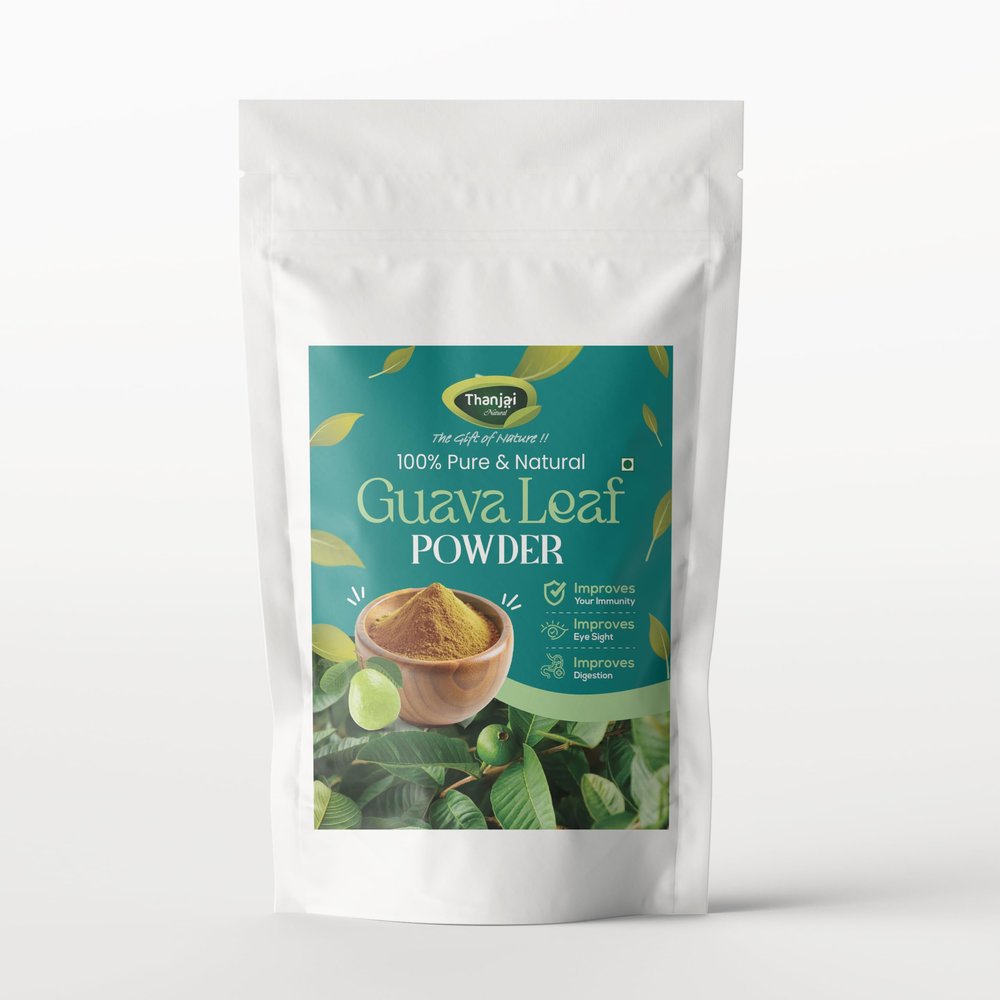 Guava Green Leaf Powder 1Kg Green Leaf Pure 100% Natural Traditional Method Made No Preservatives