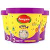 Amajain Instant Sattvik Healthy Upma, Ready-to-Eat, No Added Preservatives, No Added Flavours, Jain-Friendly, 70g (Pack of 3) view 1