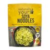 Naturally Yours Soya Noodles | Made with Non-GMO Soybean & Wheat Protein | No Maida, No Onion No Garlic, 100% Jain Friendly, Non-Fried, Vegan, Preservative Free, No MSG | High Protein & Fiber | Tastemaker Included | 180g (Pack of 2) view 1