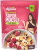 ALPINO Protein-Rich Super Muesli Fruit & Nuts 400g - 63% Whole Grains, 15% Fruits & Nuts - 16% Protein, Source of Dietary Fibre & Healthy Fats view 1