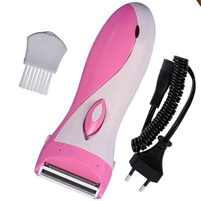 OSL Women Ladies Rechargeable Waterproof Trimmer Electric Hair Remover Wet Dry Hair Shaver Rotary Painless Epilator Hair Trimmer Razor for Eyebrow Face Leg Arm Bikini Armpit Multi-color