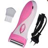OSL Women Ladies Rechargeable Waterproof Trimmer Electric Hair Remover Wet Dry Hair Shaver Rotary Painless Epilator Hair Trimmer Razor for Eyebrow Face Leg Arm Bikini Armpit Multi-color view 1