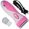 OSL 2in1 Washable Rechargeable Double Side Blade Shaver Wet Dry Cordless Trimmer Full Body Electric Hair Remover Painless Epilator Razor For Women Lady view 1