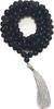 Aldomin Natural Energized Black Agate (Hakik) 108 Bead Healing Crystal Rosary,Necklace,Mala (Bead Size 8.5 MM) view 1
